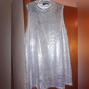 Silver shirt